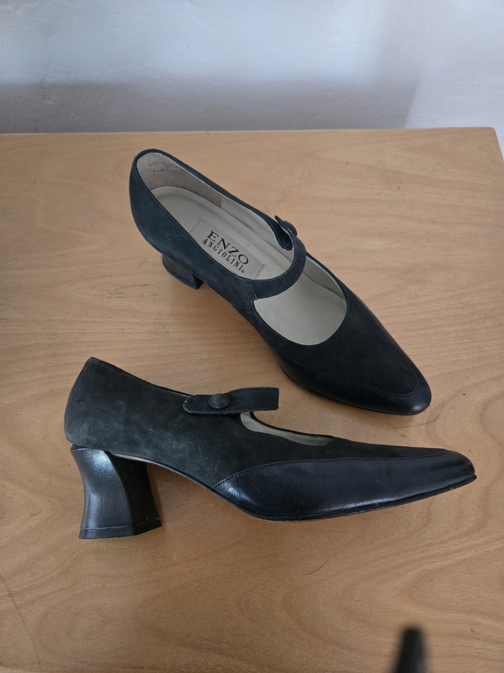 Slate Blue 1920's Inspired Mary Jane